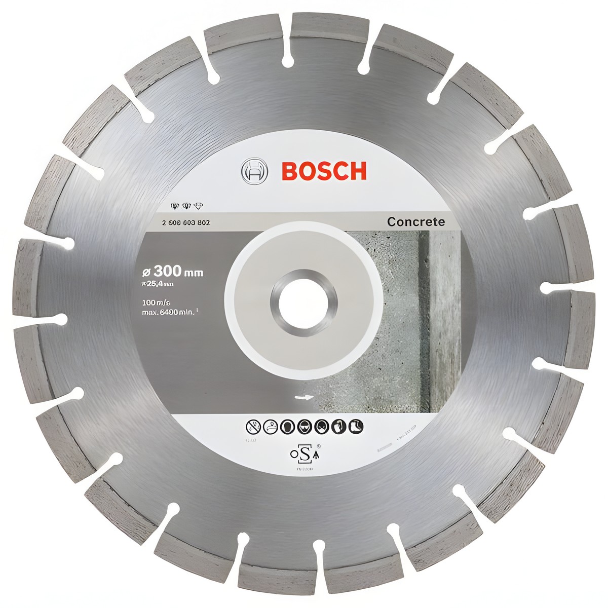 Диск алмазный BOSCH 2608603802 300 х 25.4 мм Expert for Concrete