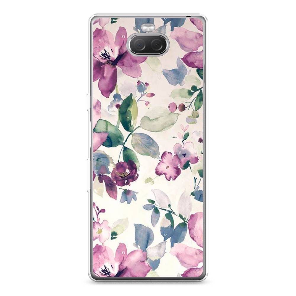 

Силиконовый чехол "Акварельная нежность" на Sony Xperia 10 Plus, 54150-8