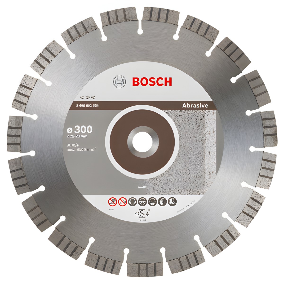 Диск алмазный BOSCH 2608602684 300 х 22.2 мм Best for Abrasive