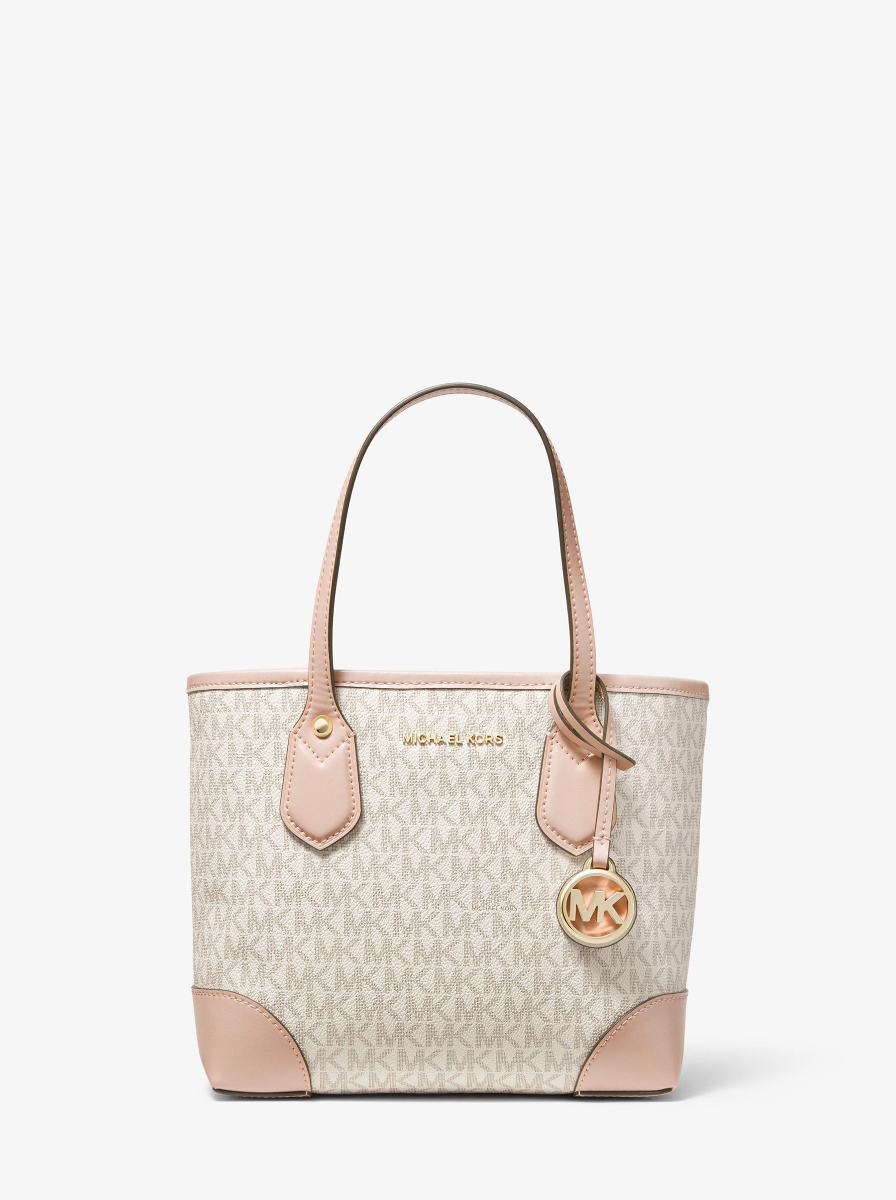 

Сумка тоут женская Michael Kors B00384, бежевый/ розовый, B00384