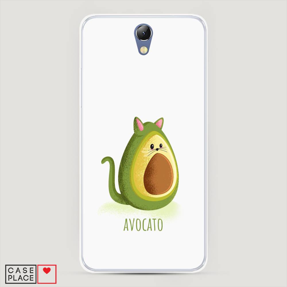 

Чехол Awog на Lenovo Vibe S1 / Леново Vibe S1 "Avocato", Зеленый;коричневый, 111450-10