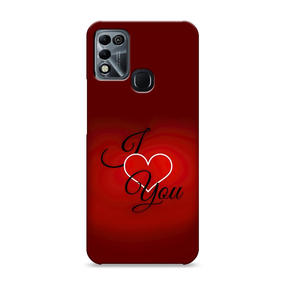 

Пластиковый чехол "I love you 3" на Infinix HOT 11 Play, 3100820-5