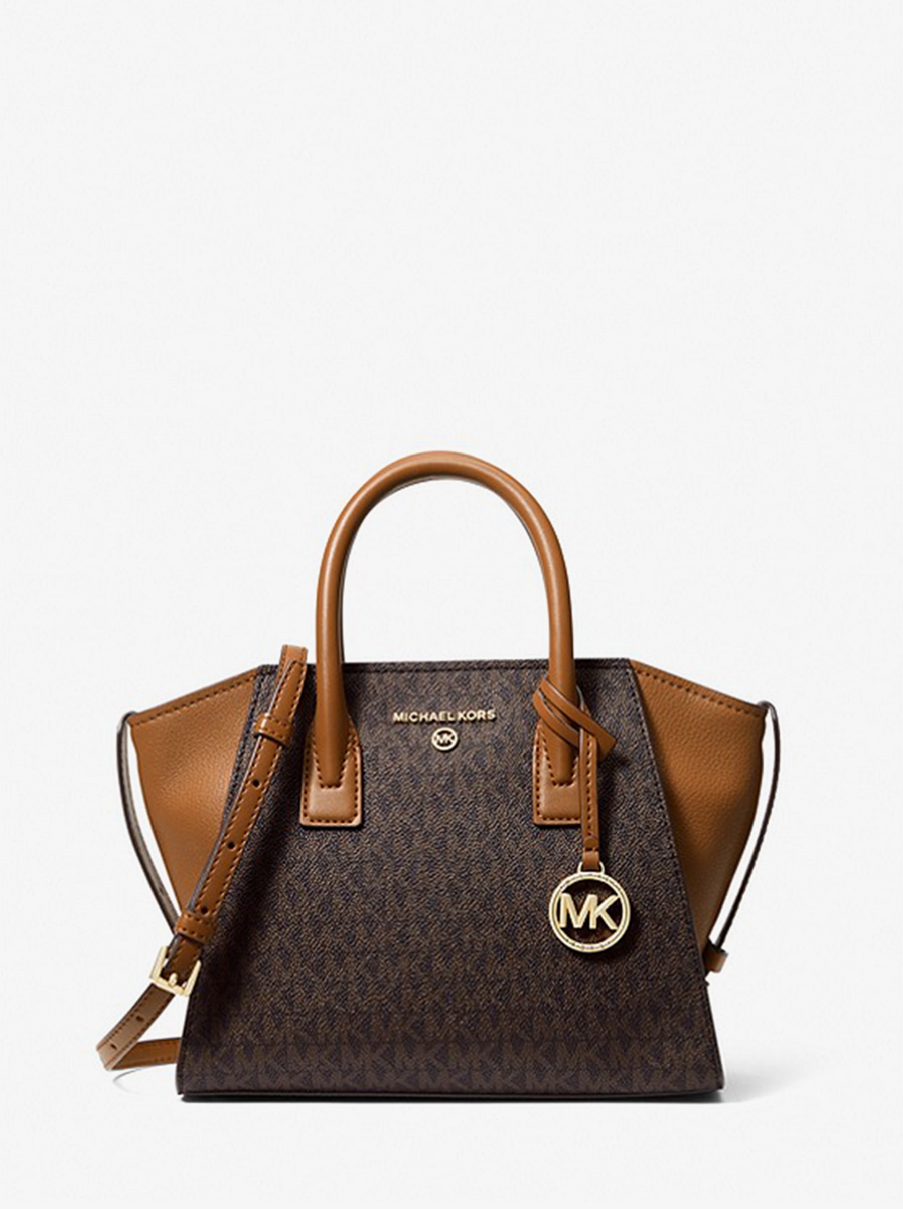 

Сумка женская Michael Kors B00652 коричневая;темно-коричневая 19x31x13, Коричневый, B00652