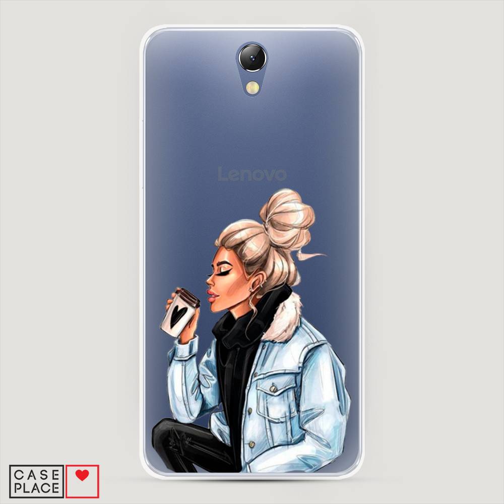 

Чехол Awog на Lenovo Vibe S1 / Леново Vibe S1 "Cute girl", Коричневый;бежевый, 111450-7