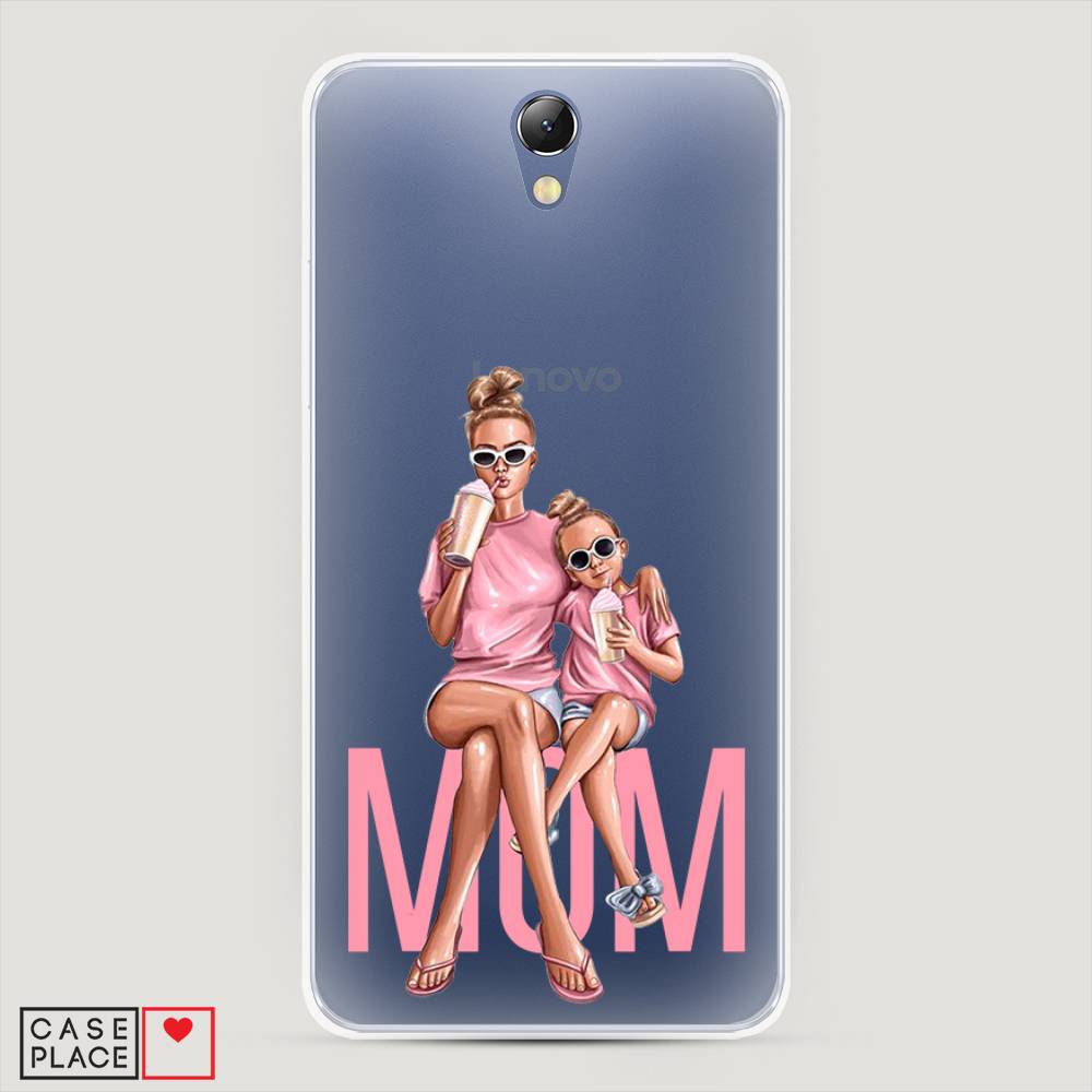 

Чехол Awog на Lenovo Vibe S1 / Леново Vibe S1 "Lovely mom", Синий;бежевый;розовый, 111450-7