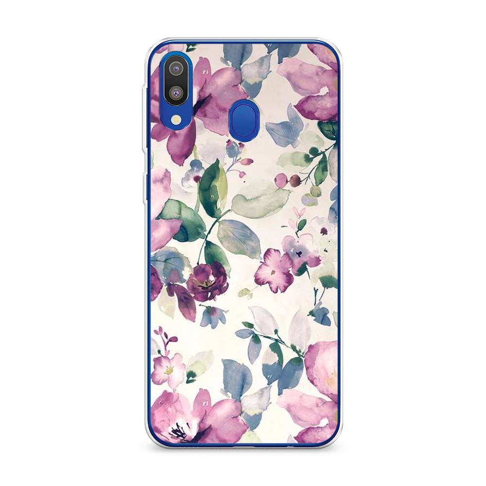 

Силиконовый чехол "Акварельная нежность" на Samsung Galaxy M20, 27450-8
