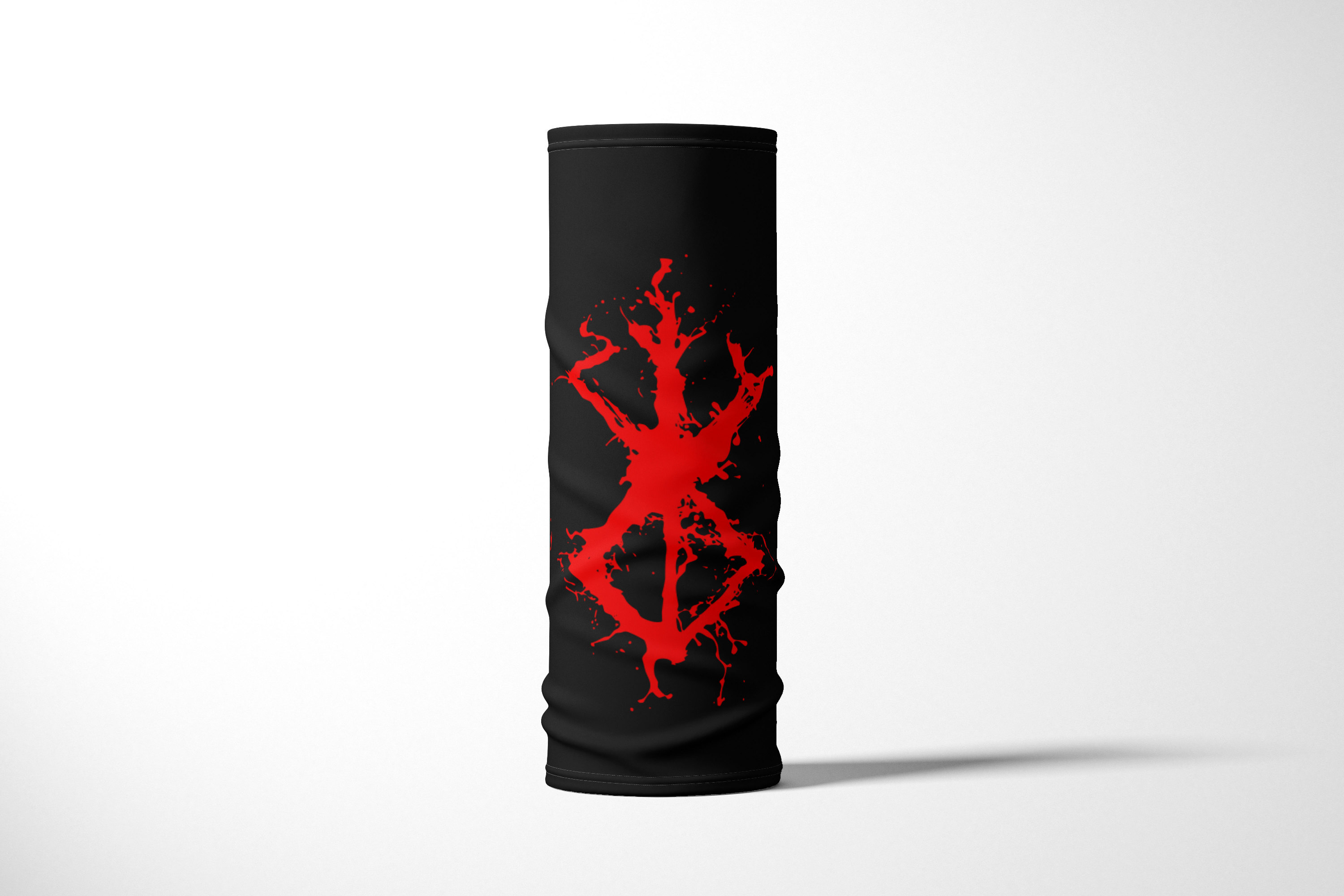 

Бандана / Бафф / Снуд-трансформер / Аниме / Берсерк BERSERK logo elements red, Черный;красный, BBuffVM_VM1839145