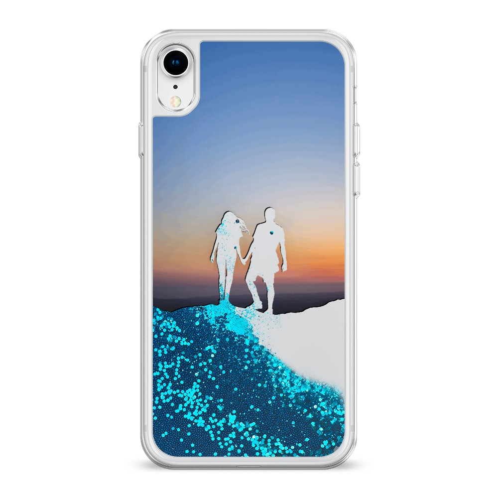 

Чехол Awog на Apple iPhone XR (10R) / Айфон XR (10R) "Пара на краю света", Разноцветный, 12093-1