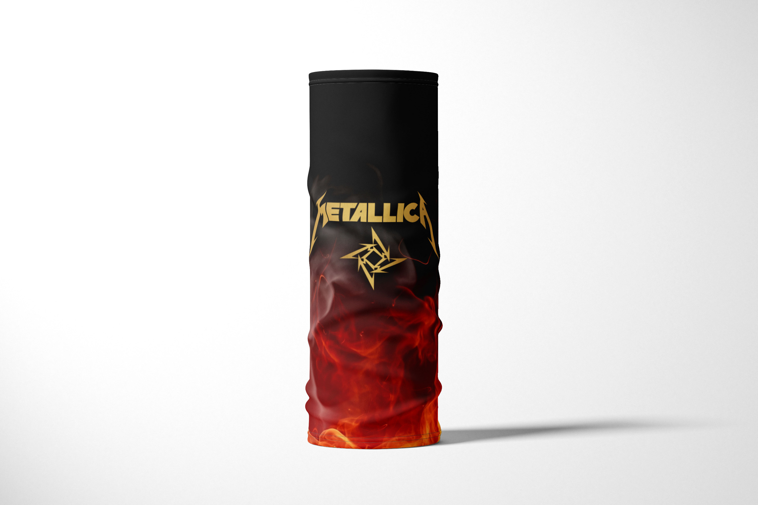 

Бандана / Бафф / Снуд-трансформер / Рок / Metallica, Черный;красный, BBuffVM_VM1838469