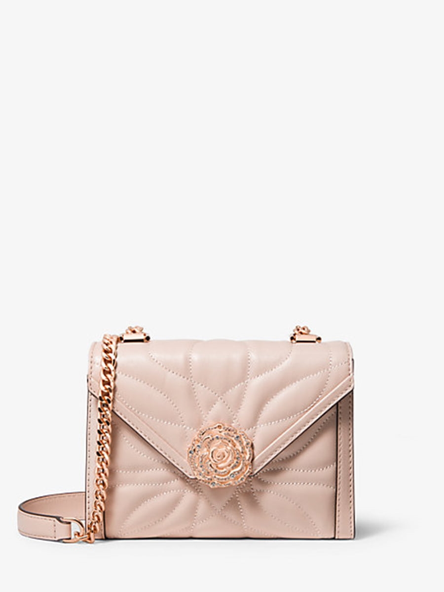 

Сумка кросс-боди женская Michael Kors B00475, розовый/ золотой, Розовый;золотистый, B00475