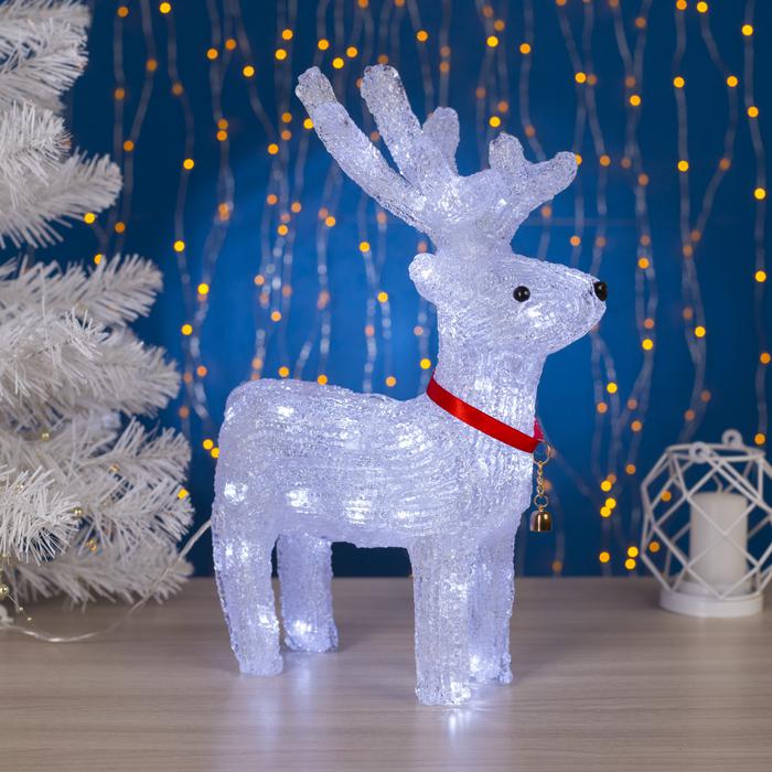 

Световая фигура Luazon lighting Олененок 4357272 белый холодный, Олененок