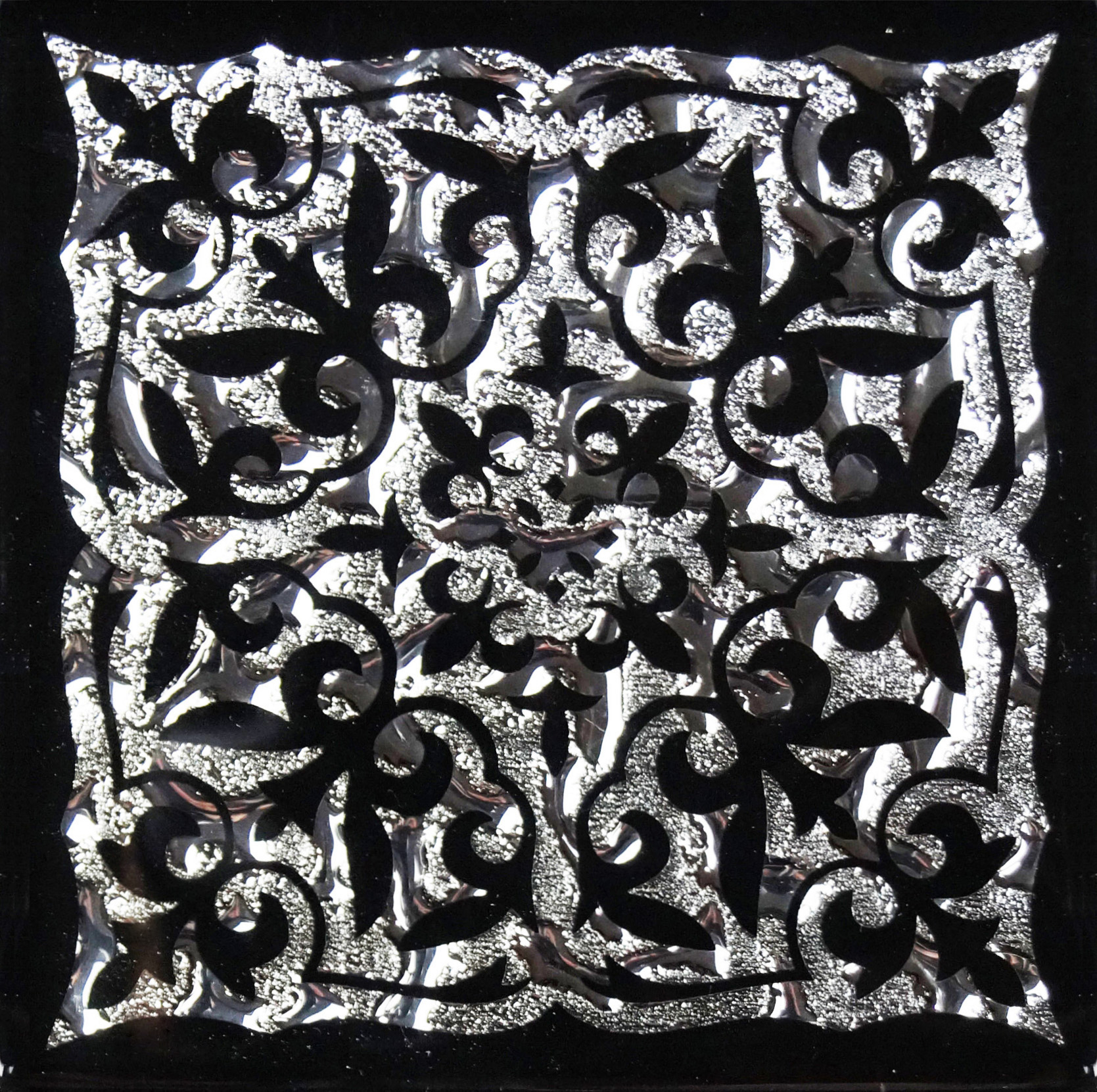 

Декоративные вставки Катар для керамогранита и напольной плитки, 80x80x8 мм, 18 шт, Серебристый, Катар