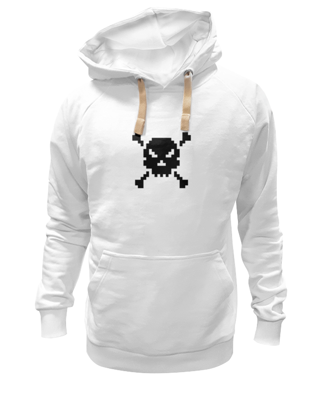 

Худи унисекс Printio Pixel art skull белое 2XL, Белый, Pixel art skull