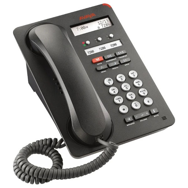 фото Ip-телефон avaya 1603sw black