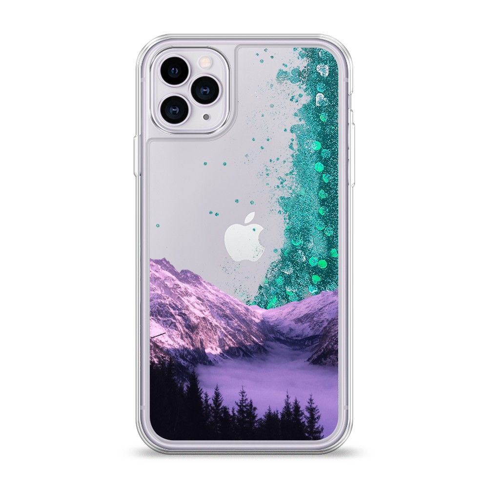 

Жидкий чехол с блестками "Горный туман" на Apple iPhone 11 Pro, 12395-1