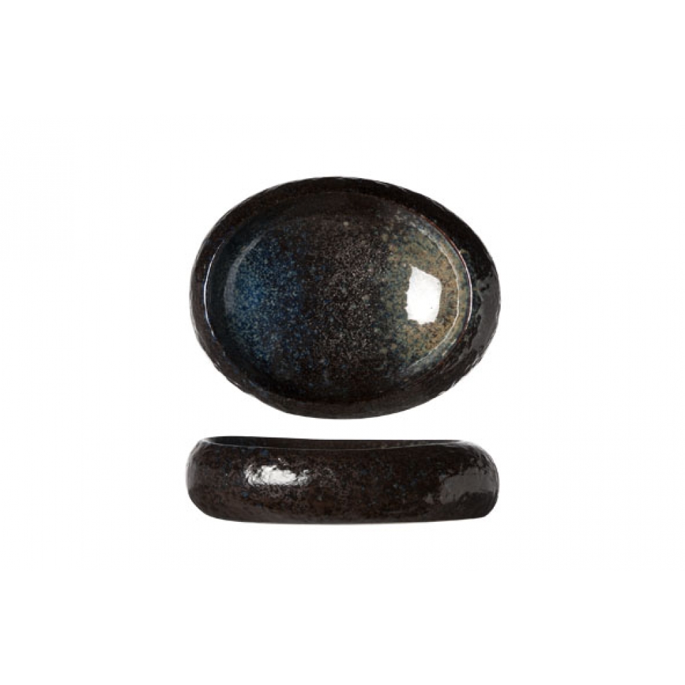 

Тарелка овальная 19x15 см h 5 см, BLACK YORU