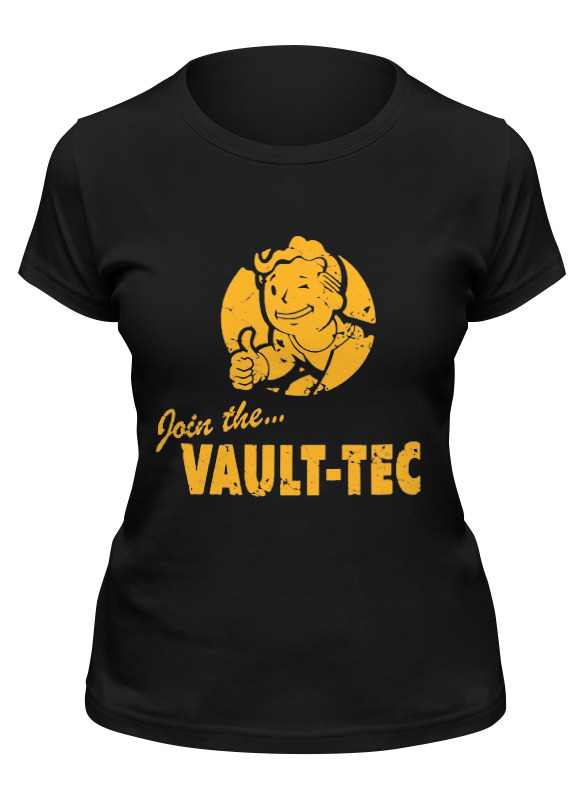 

Футболка женская Printio Fallout черная 2XL, Черный, Fallout