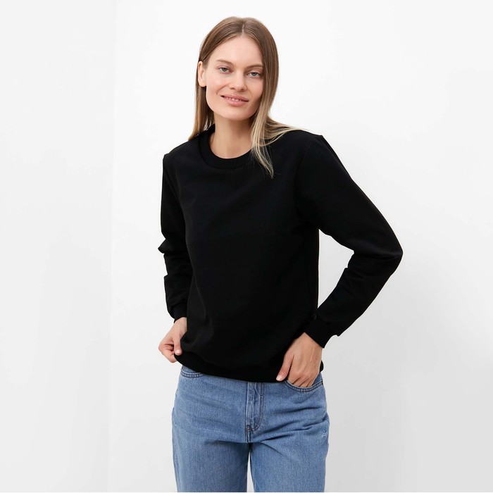 

Свитшот женский Tusi 9846073 черный 50 RU, 9846073