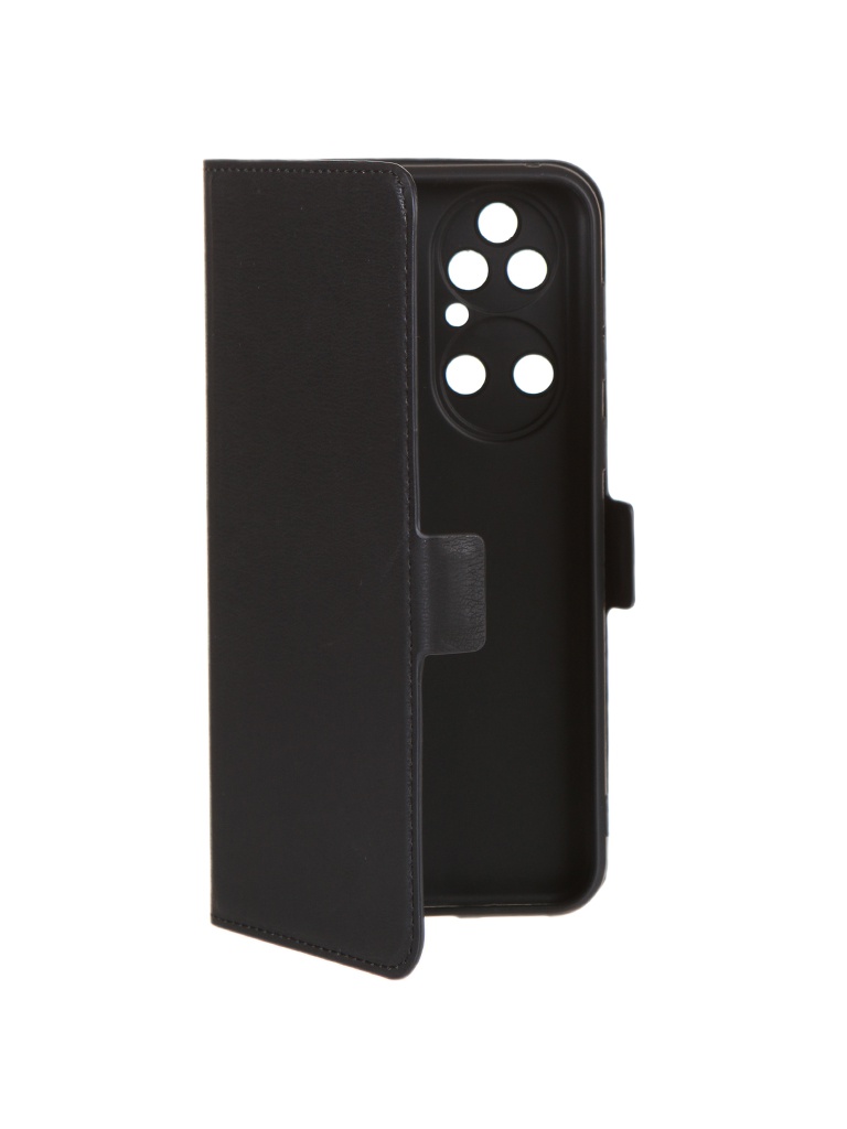 

Чехол DF для Huawei P50 Black hwFlip-102, Huawei P50