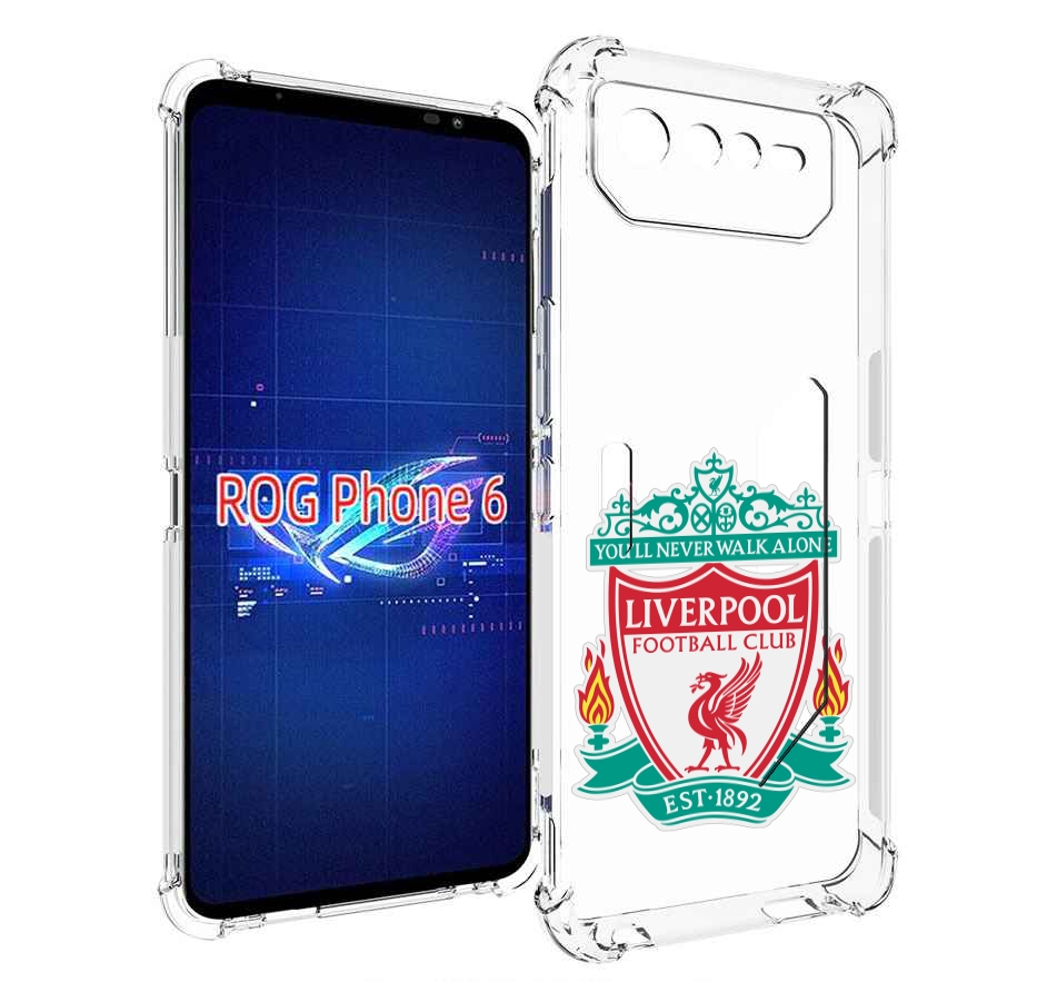 

Чехол MyPads Герб-Ливерпуля для Asus ROG Phone 6, Прозрачный, Tocco