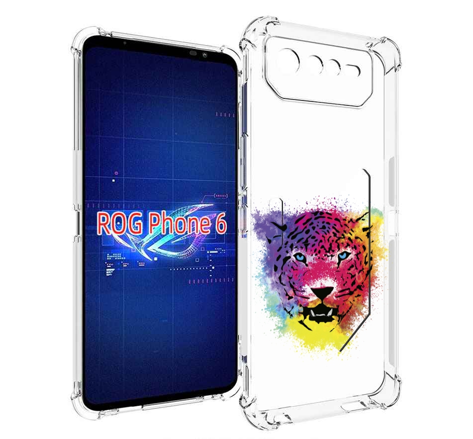 

Чехол MyPads Гепард для Asus ROG Phone 6, Прозрачный, Tocco