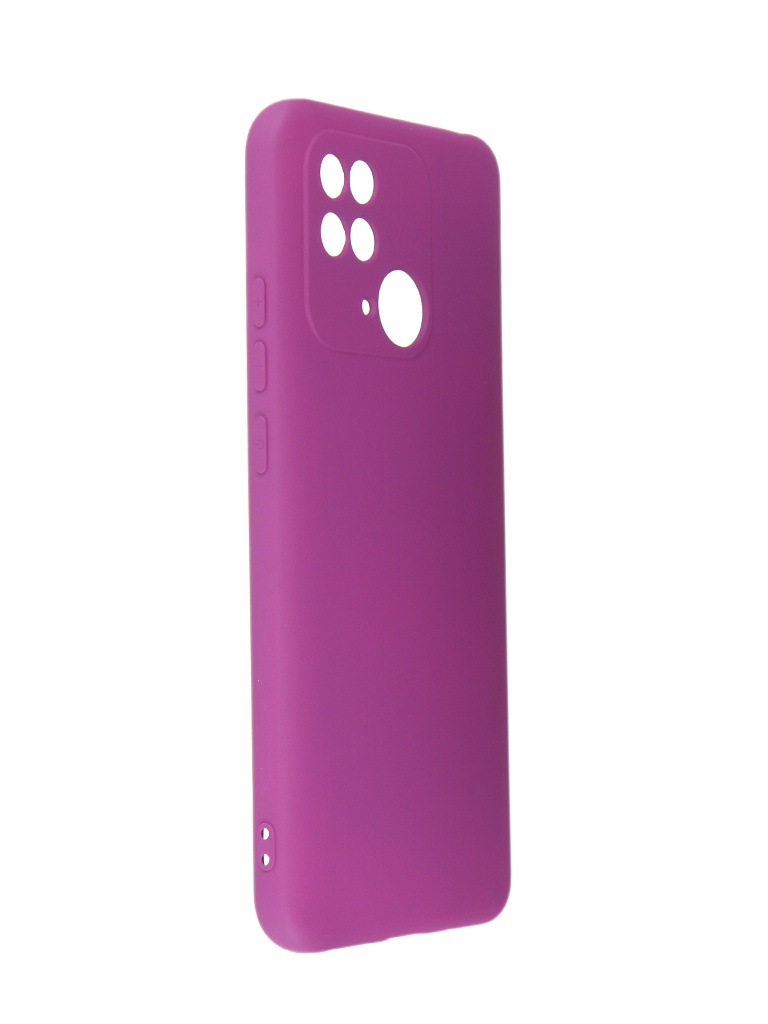 фото Чехол neypo для xiaomi redmi 10c silicone case 2.0mm purple nsc53063