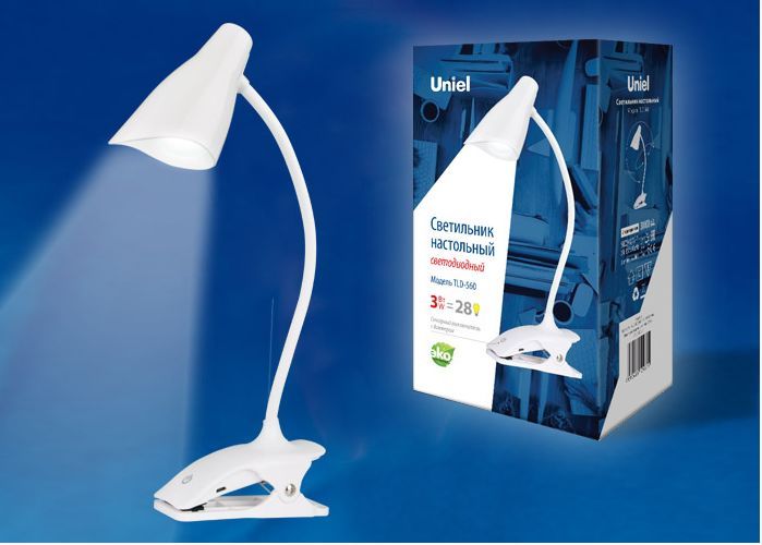 

33 UNIEL TLD-560 WHITE/LED/280LM/5000K/DIMMER