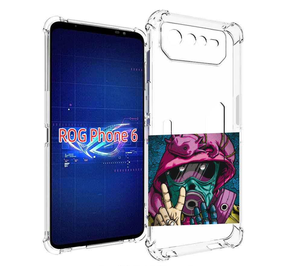 

Чехол MyPads Всем-мир для Asus ROG Phone 6, Прозрачный, Tocco