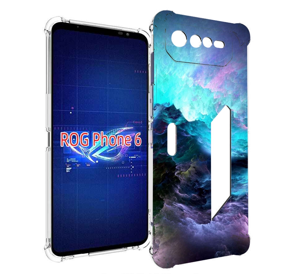 

Чехол MyPads Волна для Asus ROG Phone 6, Прозрачный, Tocco