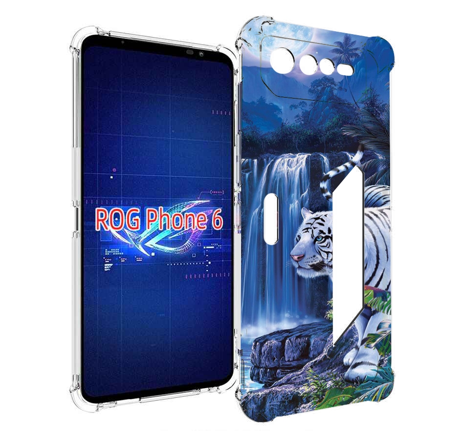 

Чехол MyPads Водопад для Asus ROG Phone 6, Прозрачный, Tocco