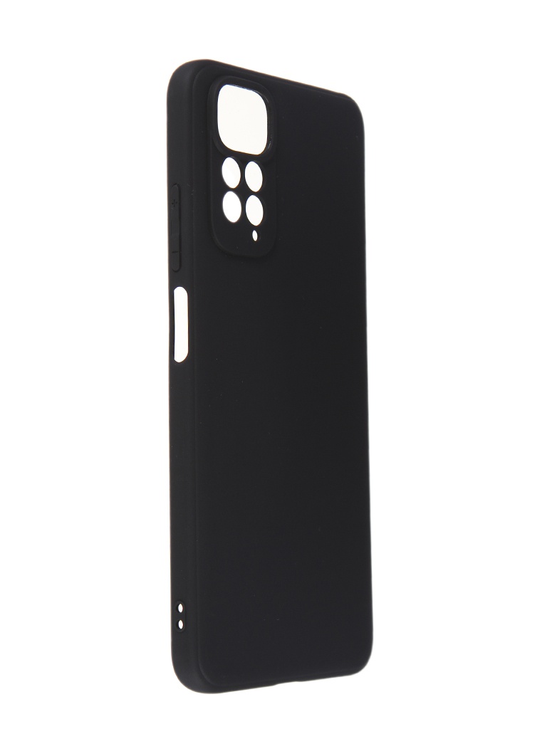 фото Чехол g-case для xiaomi redmi note 11 / 11s silicone black g0010bl