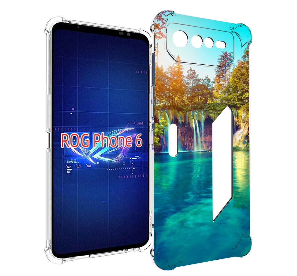 

Чехол MyPads Водапад-2 для Asus ROG Phone 6, Прозрачный, Tocco