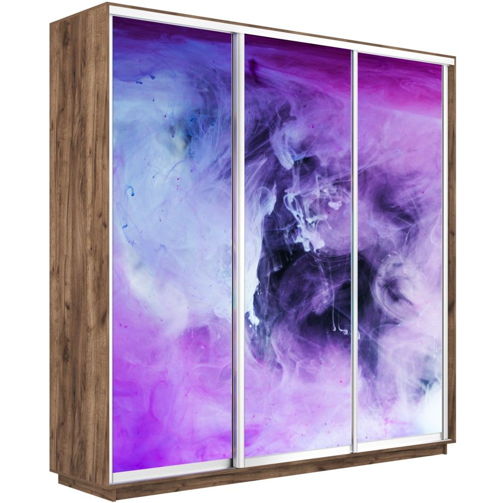 

Шкаф-купе Е1 Экспресс Фото трио Крафт Табачный 240-220-60 1011, Коричневый, Экспресс Фото Трио