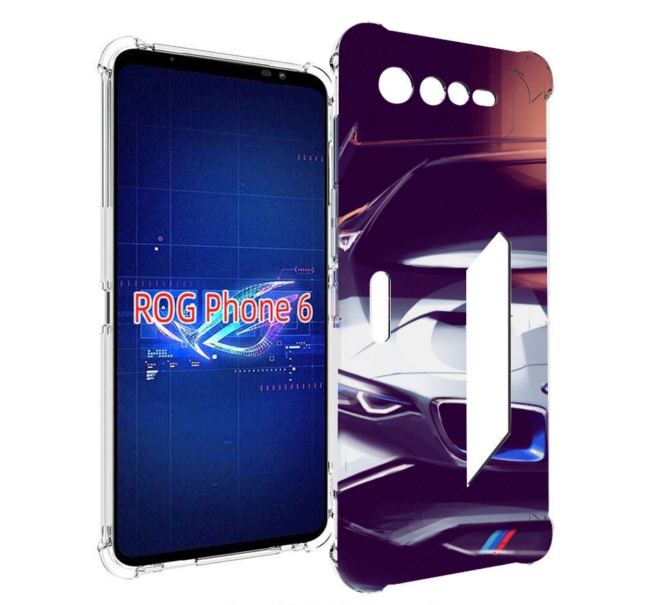 

Чехол MyPads Бэмвэ мужской для Asus ROG Phone 6, Прозрачный, Tocco