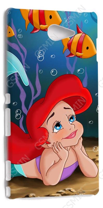 

Чехол NoBrand для Sony Xperia M2 Дизайн 175, Белый