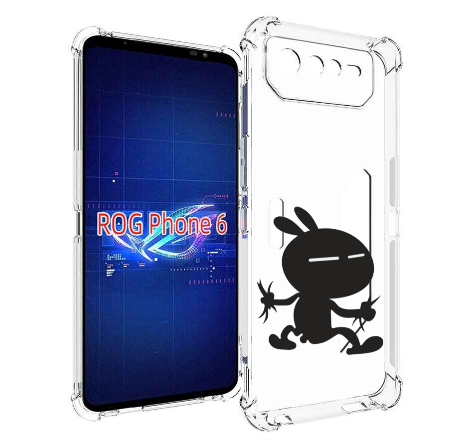 

Чехол MyPads Боец для Asus ROG Phone 6, Прозрачный, Tocco