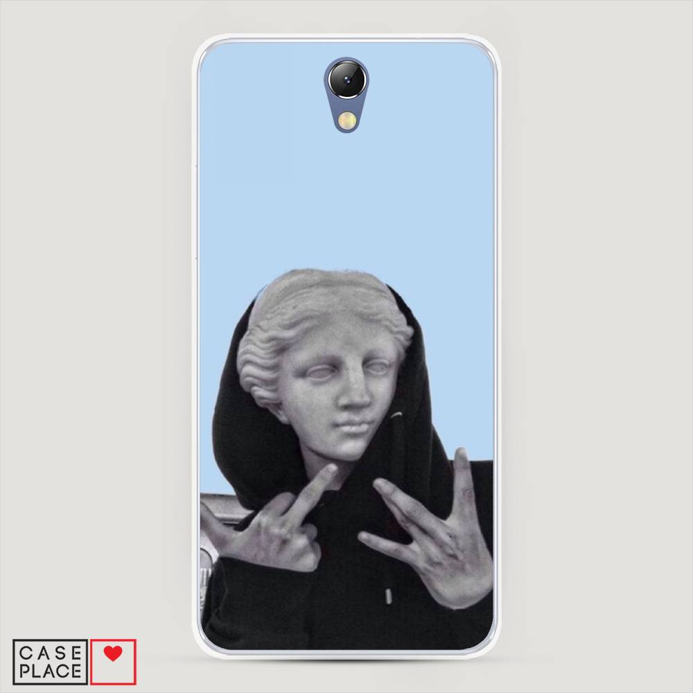 

Чехол Awog на Lenovo Vibe S1 / Леново Vibe S1 "SWAG статуя", Голубой, 111450-9