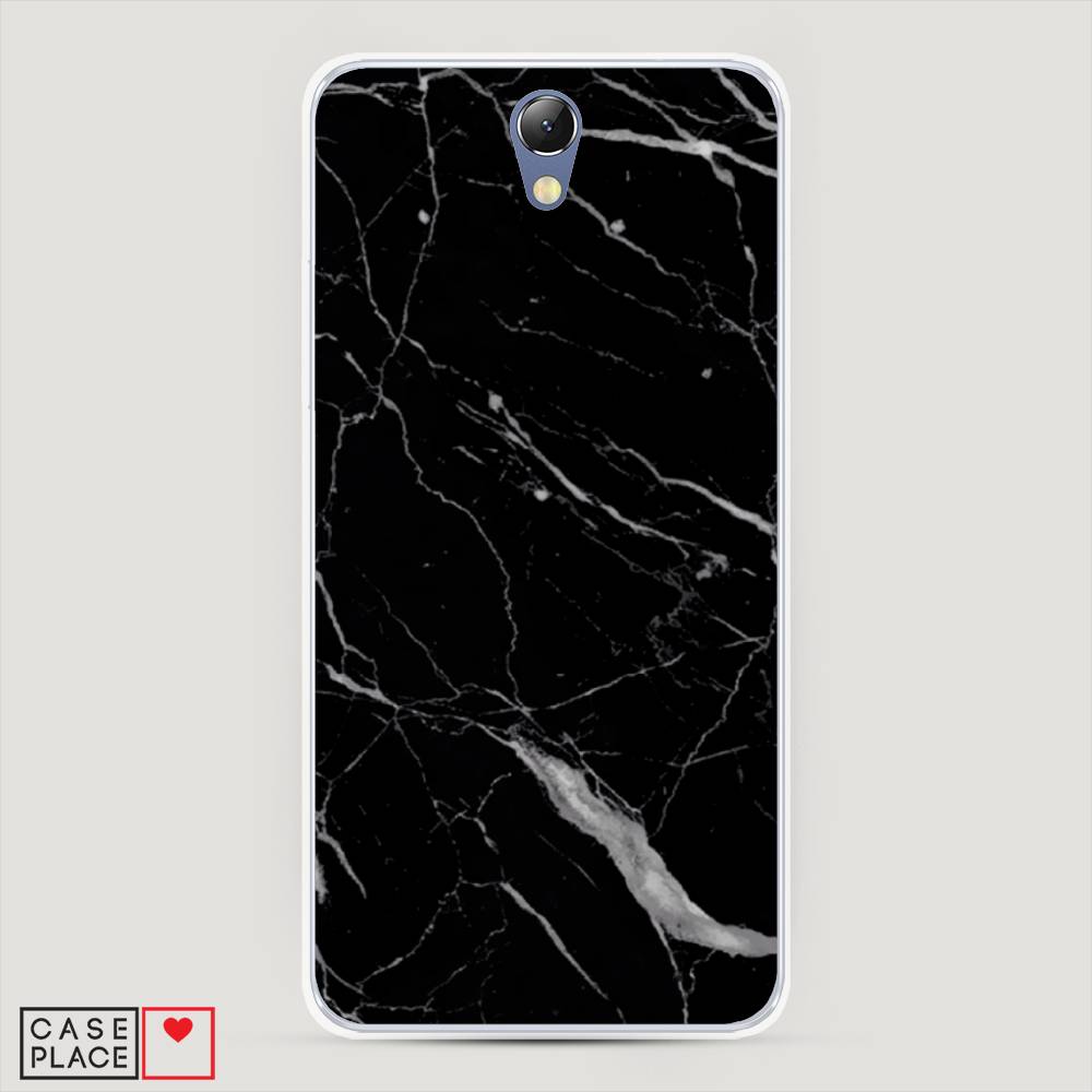 

Чехол Awog на Lenovo Vibe S1 / Леново Vibe S1 "Черный минерал", 111450-3
