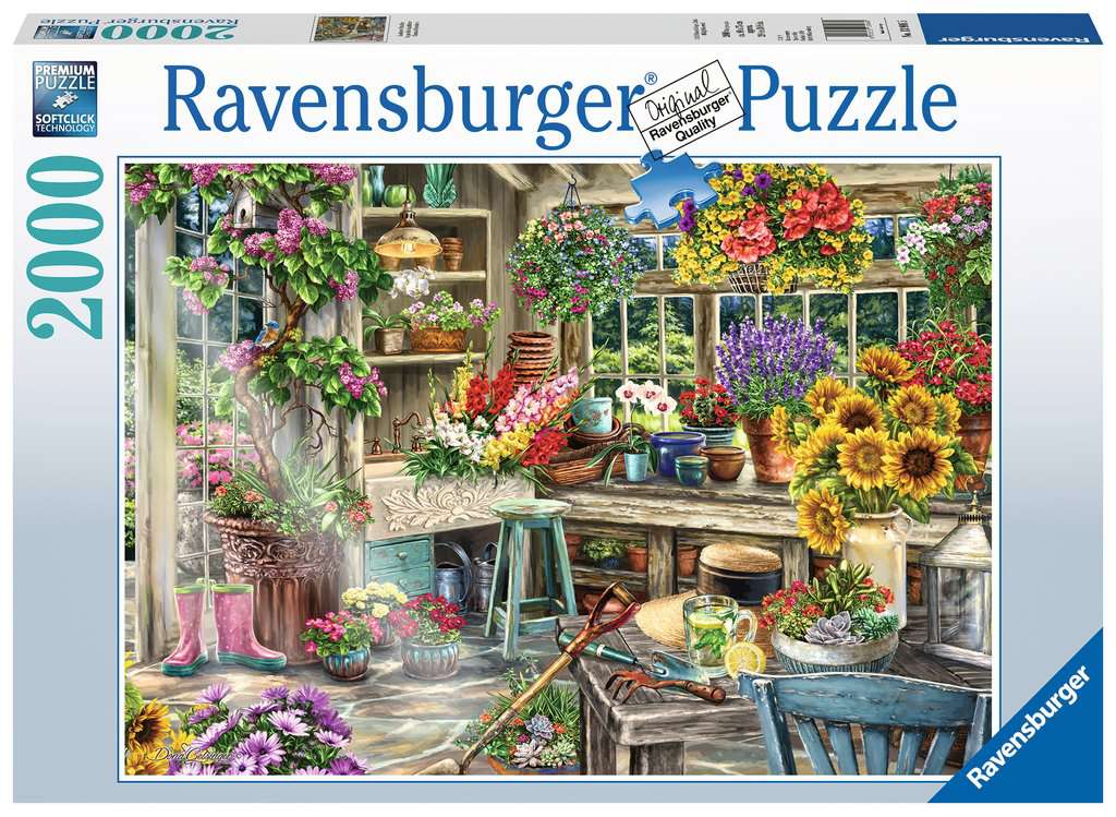 

Пазл Ravensburger 2000 Рай садовника, арт 13996