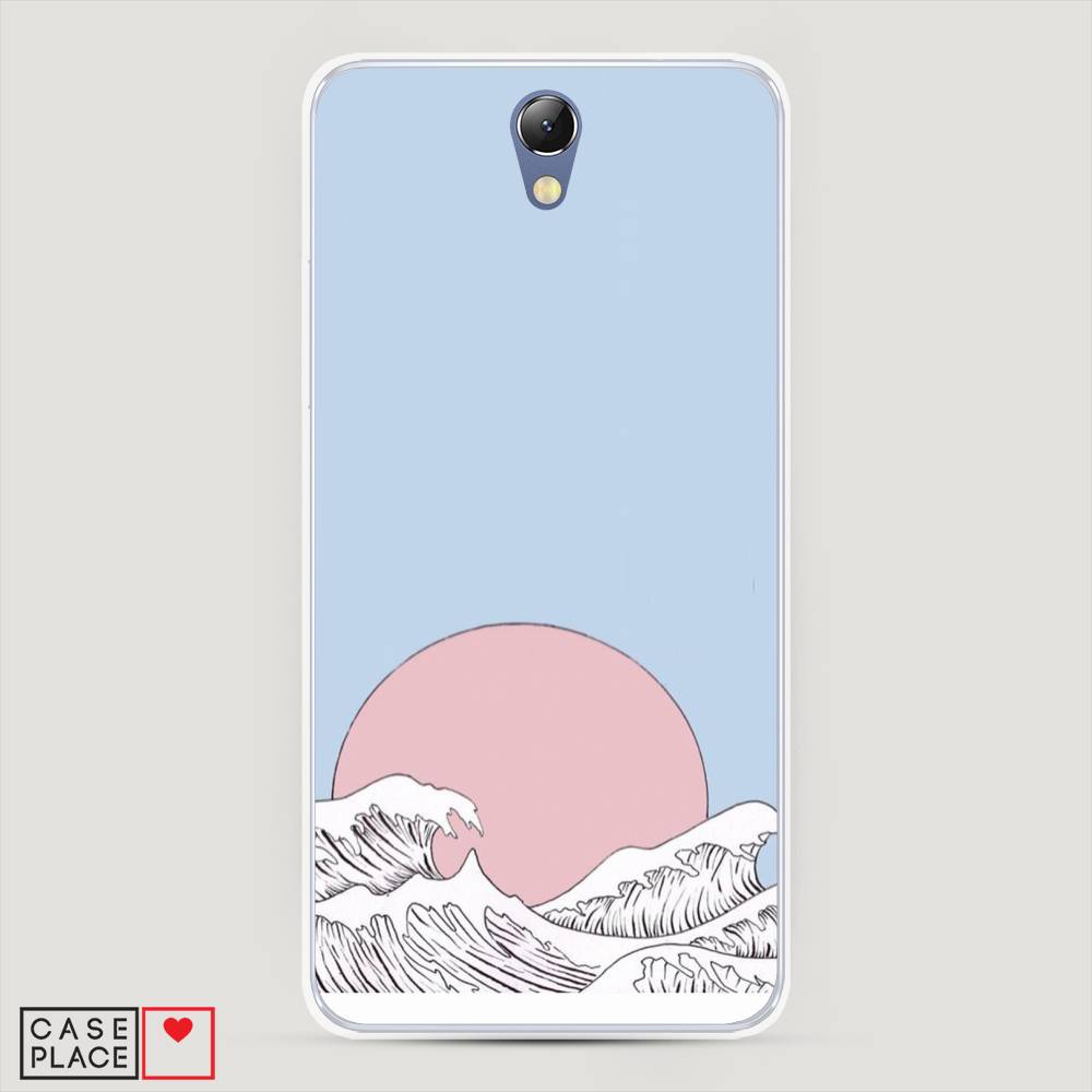 

Чехол Awog на Lenovo Vibe S1 / Леново Vibe S1 "Японское солнце", 111450-10