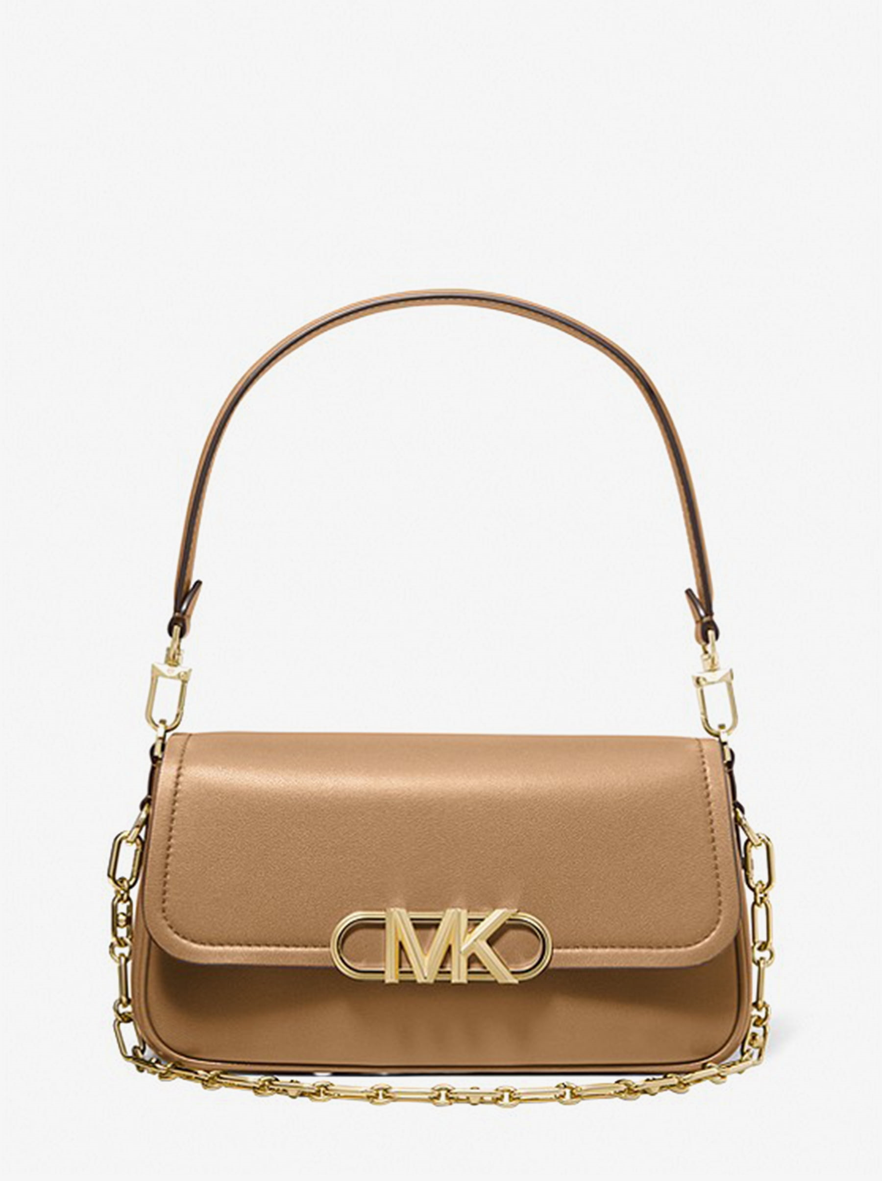 

Сумка-багет женская Michael Kors B00642, коричневый/ золотой, Коричневый;золотистый, B00642