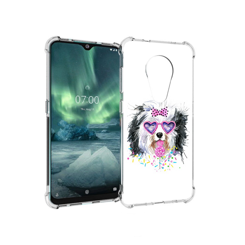 

Чехол MyPads Tocco для Nokia 7.2 пушистик (PT139171.105.559), Прозрачный, Tocco