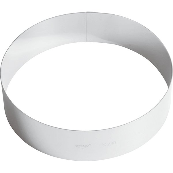 

Кольцо кондитерское d=24 см h=6 см Paderno 4140144