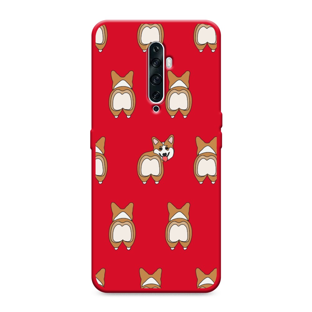 

Чехол Awog на Oppo Reno 2Z "Милый корги фон", Разноцветный, 251853-1