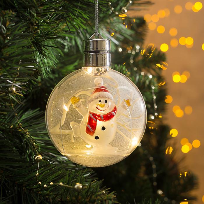 

Световая фигура Luazon lighting Снеговик 4357263 желтый, Снеговик