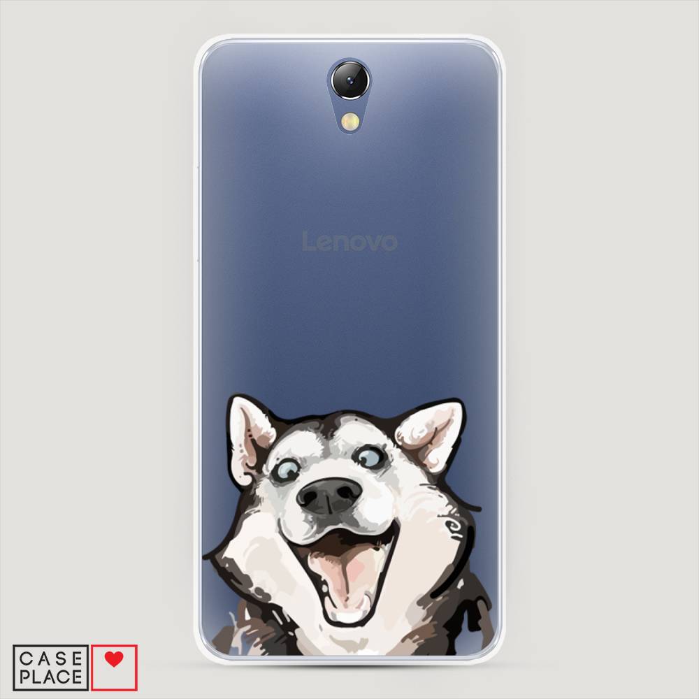 

Чехол Awog на Lenovo Vibe S1 / Леново Vibe S1 "Радостный хаски", Белый;голубой;черный, 111450-1