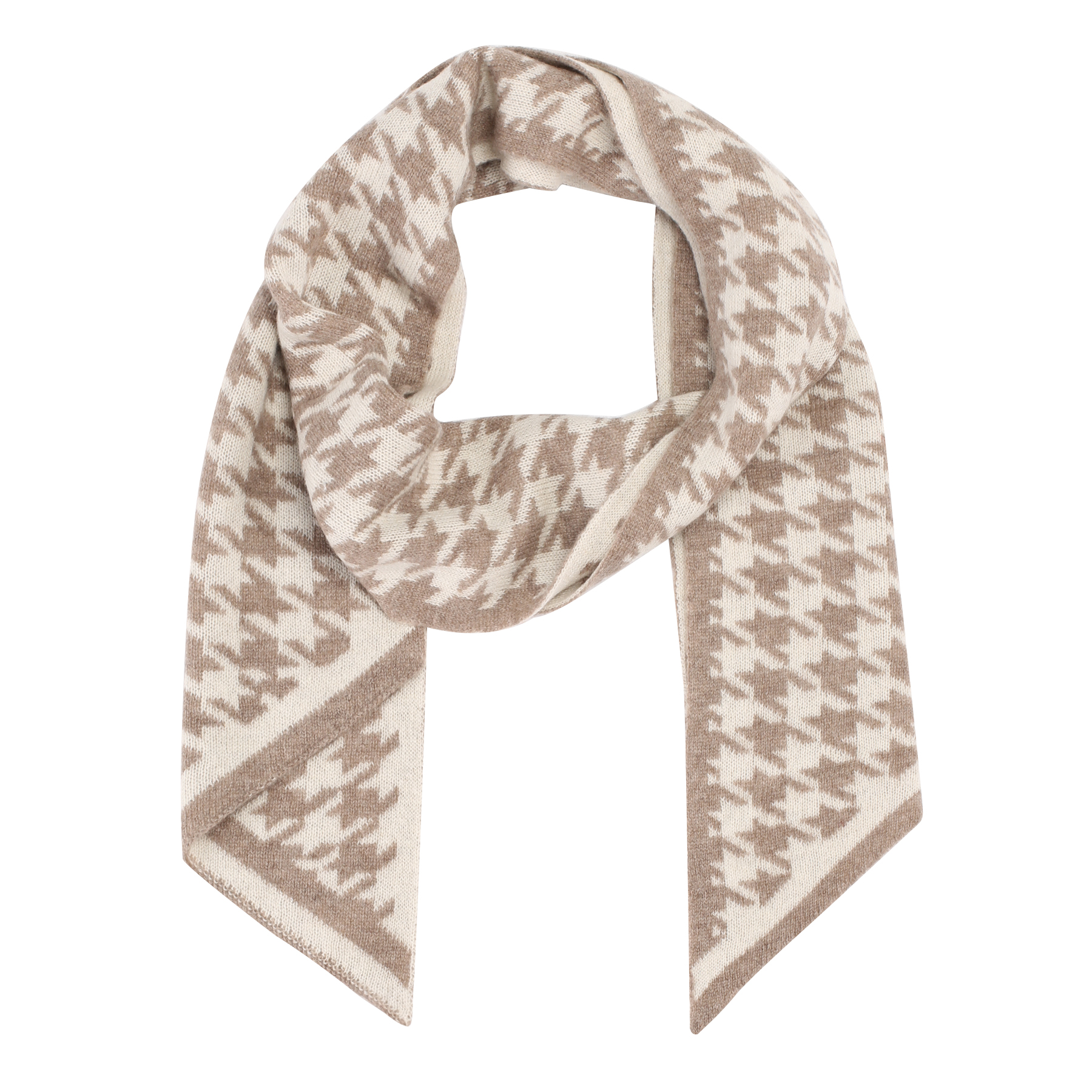 

Женский шарф EKONIKA PREMIUM PM44128-brown-beige-22Z, PM44128-brown-beige-22Z