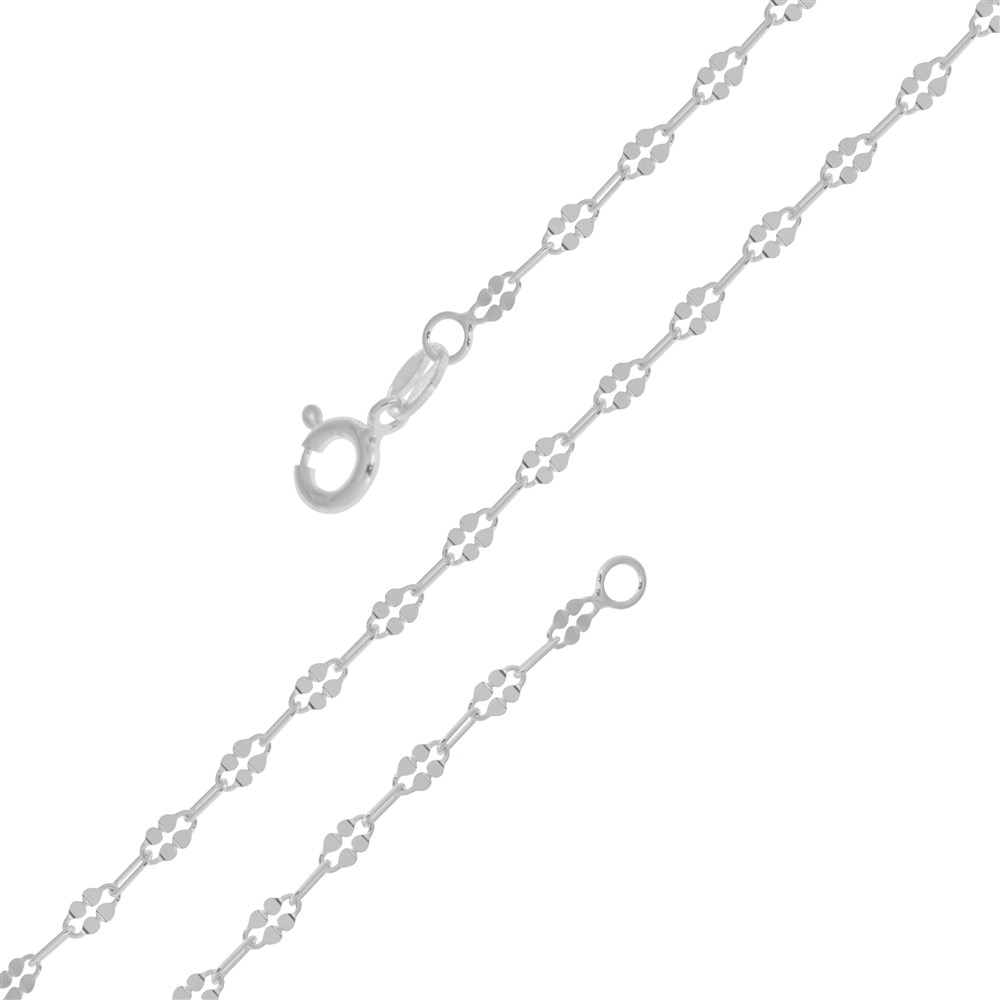 

Цепочка из серебра 60 см Bassano Collection 6217S_Ch040L, 6217S_Ch040L