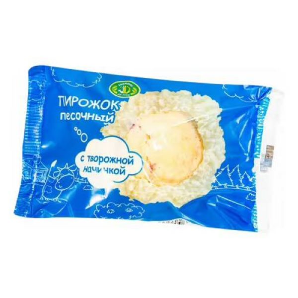 

Пирожок Хлебозавод Юг Руси песочный с творожной начинкой 100 г