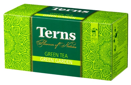 

Чай зеленый Terns Green garden пакетированный 1,8 г х 25 шт